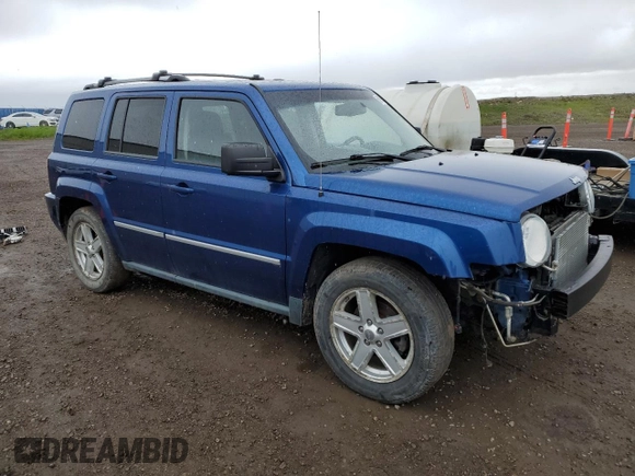 2010 Jeep Patriot Limited z VIN 1J4NF4GB7AD511776, wystawiony jako Copart lot #58195055 z przebiegiem 107 056 mil mil oraz Szkoda całkowita • Salvage title. Historia ofert i sprzedaży dostępna na DreamBid. Obrazek 4.