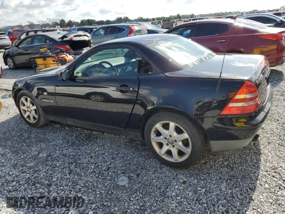 1998 Mercedes-Benz SLK 230/320 with VIN WDBKK47F3WF034054, listed as a Copart auction lot 63612355 with 79,793 mi miles and Clean title. Bid and sale history available at DreamBid. Image 2.