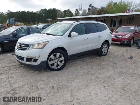 2017 Chevrolet Traverse LT with VIN 1GNKVGKD5HJ106685, listed as a IAAI auction lot 41929915 with 160,106 mi miles and . Bid and sale history available at DreamBid. Image 2.