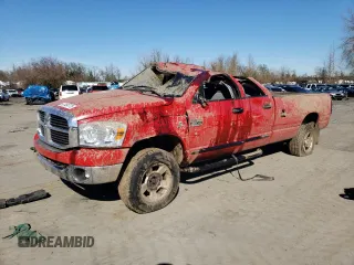 2007 Dodge 2500 SLT with VIN 1D7KS28C37J564698, listed as a Copart auction lot 47464775 with Not provided miles and Salvage title. Bid and sale history available at DreamBid. Image 1.