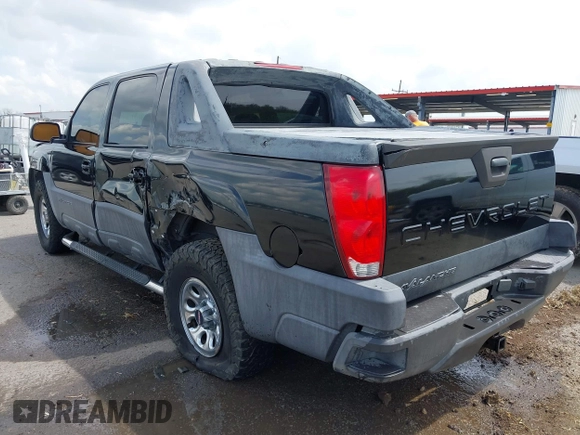 2003 Chevrolet Avalanche with VIN 3GNEC13T13G150067, listed as a IAAI auction lot 41714024 with Not Provided miles and . Bid and sale history available at DreamBid. Image 3.