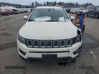 2018 Jeep Compass Latitude with VIN 3C4NJDBB1JT398204, listed as a Copart auction lot 45793145 with 72,443 mi miles and Salvage Title. Bid and sale history available at DreamBid. Image 5.