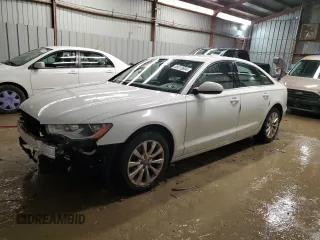 2013 Audi A6 2.0T Premium with VIN WAUCFAFC3DN026696, listed as a Copart auction lot 85013694 with 117,538 mi miles and Salvage Title. Bid and sale history available at carsss.com. Image 1.