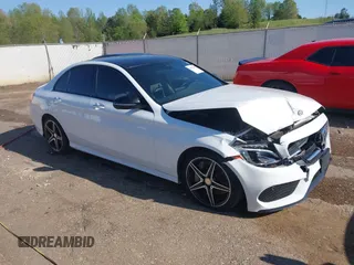 2016 Mercedes-Benz C C 300 with VIN 55SWF4JB9GU112726, listed as a IAAI auction lot 41975091 with 110,343 mi miles. Bid and sale history available at carsss.com. Image 1.