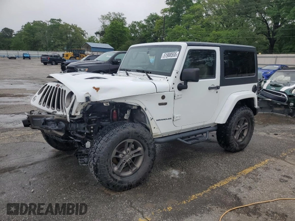 2016 Jeep Wrangler Sahara z VIN 1C4AJWBG3GL286692, wystawiony jako Copart lot #51988555 z przebiegiem 109 764 mil mil oraz Szkoda całkowita • Salvage title. Historia ofert i sprzedaży dostępna na DreamBid. Obrazek 1.