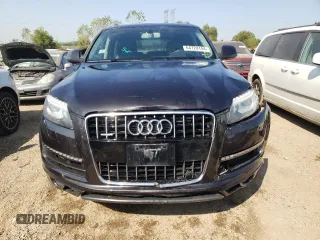 2013 Audi Q7 Premium Plus with VIN WA1LMAFE8DD011475, listed as a Copart auction lot 64720144 with 125,632 mi miles and Salvage title. Bid and sale history available at DreamBid. Image 5.