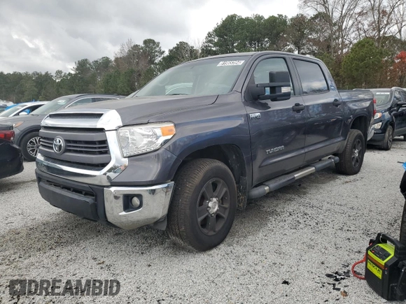 2015 Toyota Tundra 4WD Truck SR5 with VIN 5TFDY5F16FX430901, listed as a Copart auction lot 81965394 with 157,740 mi miles and Clean Title. Bid and sale history available at carsss.com. Image 1.