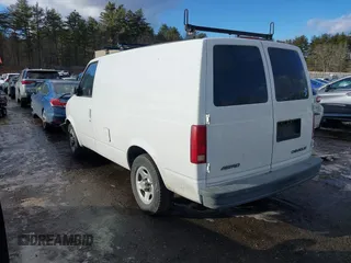 2004 Chevrolet Astro Cargo Van with VIN 1GCDM19XX4B117946, listed as a IAAI auction lot 41483281 with 188,593 mi miles. Bid and sale history available at carsss.com. Image 3.