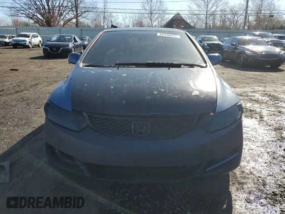 2009 Honda Civic Cpe LX with VIN 2HGFG12679H534412, listed as a Copart auction lot 52340075 with 220,856 mi miles and Clean Title. Bid and sale history available at carsss.com. Image 5.