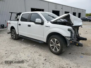 2019 Ford F-150 XL with VIN 1FTEW1C57KFD41736, listed as a Copart auction lot 50130005 with Not Provided miles and Non Repairable. Bid and sale history available at carsss.com. Image 4.