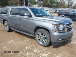 2018 Chevrolet Suburban LT with VIN 1GNSKHKC3JR207477, listed as a IAAI auction lot 41716372 with 168,601 mi miles. Bid and sale history available at carsss.com. Image 1.