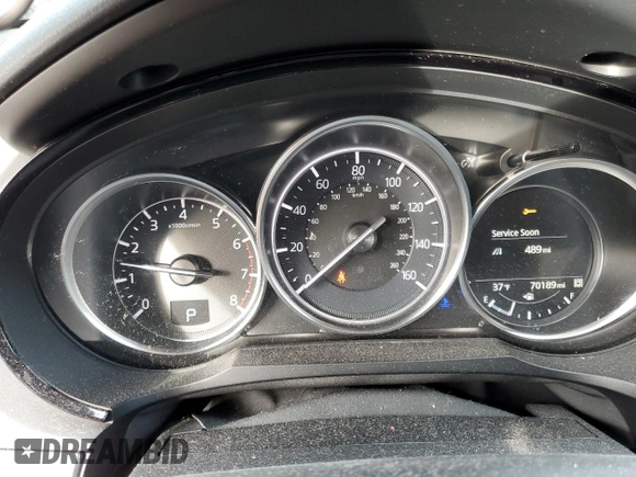 2018 Mazda CX-9 Sport with VIN JM3TCBBY6J0222926, listed as a Copart auction lot 80092964 with 70,189 mi miles and Non Repairable. Bid and sale history available at carsss.com. Image 9.