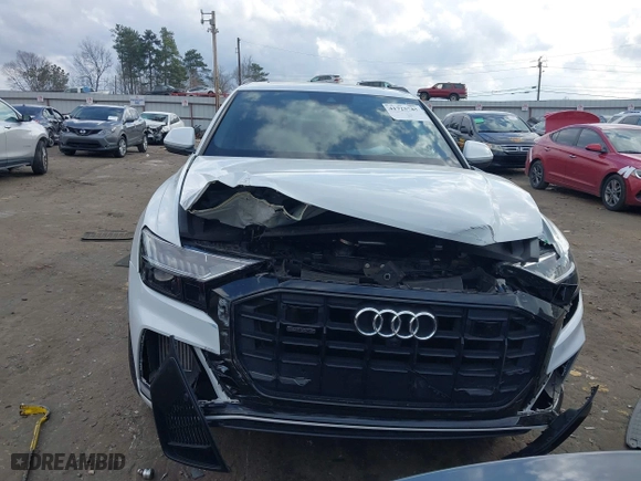 2021 Audi Q8 Prestige with VIN WA1FVAF13MD008507, listed as a IAAI auction lot 41725785 with 72,749 mi miles. Bid and sale history available at carsss.com. Image 11.