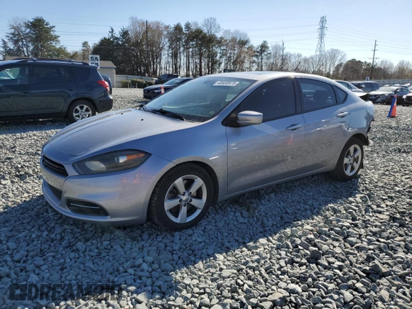 2015 Dodge Dart SXT with VIN 1C3CDFBB2FD141807, listed as a Copart auction lot 48930975 with 121,036 mi miles and Salvage Title. Bid and sale history available at carsss.com. Image 1.