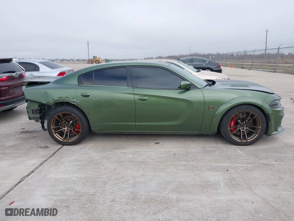2021 Dodge Charger SRT Hellcat Widebody with VIN 2C3CDXL97MH669182, listed as a IAAI auction lot 41635457 with 38,211 mi miles. Bid and sale history available at carsss.com. Image 13.