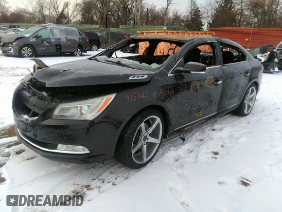 2015 Buick LaCrosse Premium I with VIN 1G4GD5G3XFF114718, listed as a IAAI auction lot 41508513 with Not Provided miles. Bid and sale history available at carsss.com. Image 2.