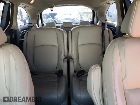 2018 Honda Odyssey EX-L with VIN 5FNRL6H72JB058195, listed as a Copart auction lot 51543075 with 84,625 mi miles and Salvage Title. Bid and sale history available at carsss.com. Image 10.