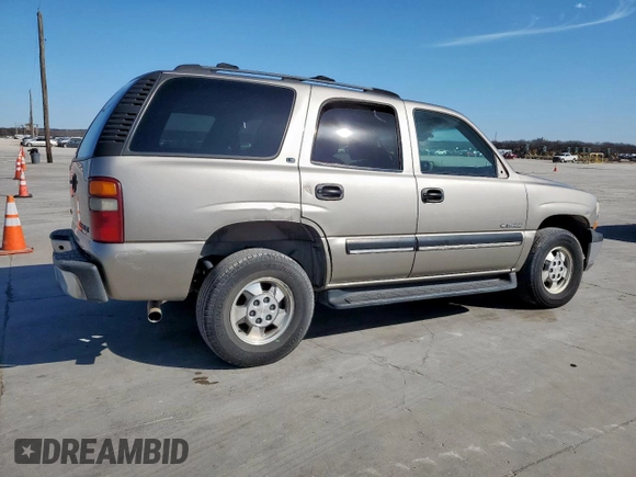 2002 Chevrolet Tahoe LS with VIN 1GNEC13V72R116845, listed as a Copart auction lot 46909855 with 313,655 mi miles and Non Repairable. Bid and sale history available at carsss.com. Image 3.