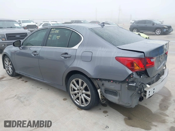 2014 Lexus GS 350 with VIN JTHBE1BL9E5029822, listed as a IAAI auction lot 41683639 with 113,335 mi miles. Bid and sale history available at carsss.com. Image 3.