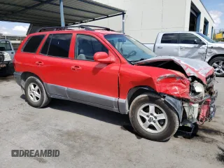 2003 Hyundai Santa Fe GLS with VIN KM8SC73D93U521654, listed as a Copart auction lot 70524074 with 184,939 mi miles and Salvage Title. Bid and sale history available at carsss.com. Image 4.