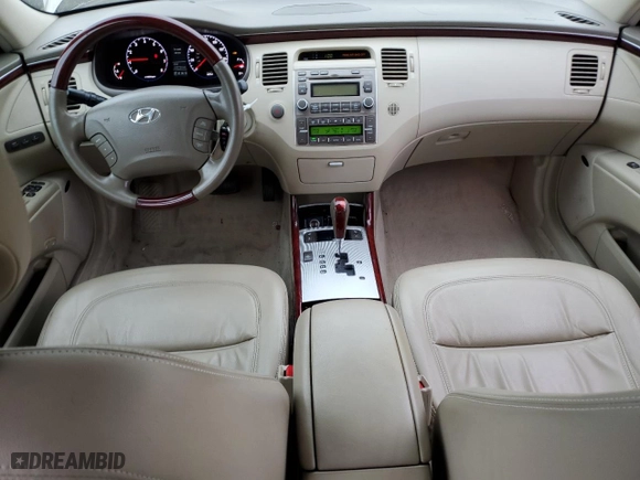 2007 Hyundai Azera SE with VIN KMHFC46F57A227589, listed as a Copart auction lot 68121904 with 105,724 mi miles and Salvage Title. Bid and sale history available at carsss.com. Image 8.