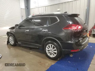 2018 Nissan Rogue SV with VIN KNMAT2MV3JP540464, listed as a Copart auction lot 46167135 with 90,639 mi miles and Salvage Title. Bid and sale history available at carsss.com. Image 2.