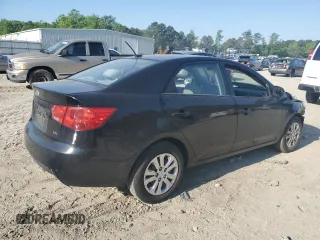2013 Kia Forte EX with VIN KNAFU4A2XD5717940, listed as a Copart auction lot 52701814 with 185,577 mi miles and Salvage Title. Bid and sale history available at carsss.com. Image 3.