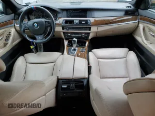 2013 BMW 5 Series 550i xDrive with VIN WBAFU9C52DDY70256, listed as a Copart auction lot 53100075 with 176,876 mi miles and Salvage Title. Bid and sale history available at carsss.com. Image 8.