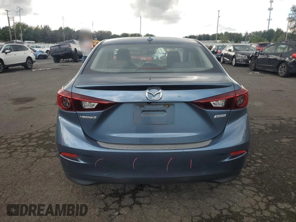 2016 Mazda 3 i Touring with VIN JM1BM1W71G1285237, listed as a Copart auction lot 71208844 with 94,534 mi miles and Salvage Title. Bid and sale history available at DreamBid. Image 6.