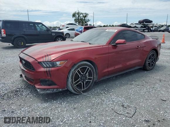 2015 Ford Mustang EcoBoost z VIN 1FA6P8TH4F5317108, wystawiony jako Copart lot #56653335 z przebiegiem 99 321 mil mil oraz Czysty tytuł • Clean title. Historia ofert i sprzedaży dostępna na DreamBid. Obrazek 1.