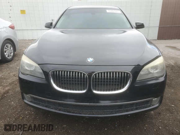 2011 BMW 7 Series 750Li with VIN WBAKB8C53BCY66203, listed as a Copart auction lot 55884985 with 87,593 mi miles and Clean title. Bid and sale history available at DreamBid. Image 5.
