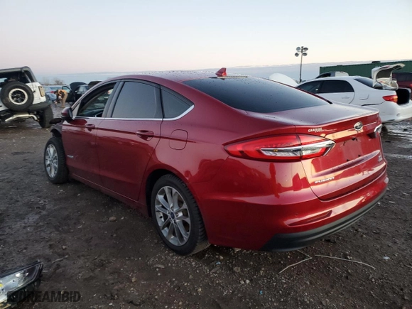 2019 Ford Fusion Hybrid SE with VIN 3FA6P0LU6KR206193, listed as a Copart auction lot 43155615 with 0 mi miles and Salvage Title. Bid and sale history available at carsss.com. Image 2.