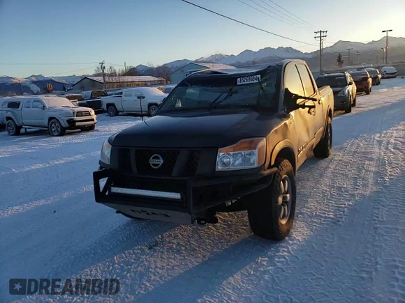 2012 Nissan Titan SV with VIN 1N6BA0EC4CN325702, listed as a Copart auction lot 85269694 with Not Provided miles and Salvage Title. Bid and sale history available at carsss.com. Image 11.
