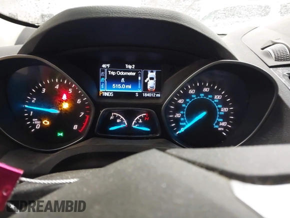 2013 Ford Escape Titanium with VIN 1FMCU9J9XDUC60029, listed as a IAAI auction lot 41936948 with 184,012 mi miles and . Bid and sale history available at DreamBid. Image 7.