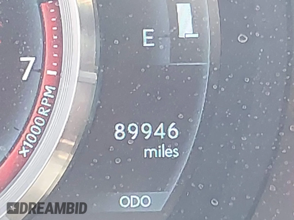 2016 Lexus IS 350 with VIN JTHBE1D20G5026749, listed as a IAAI auction lot 41990150 with 89,946 mi miles and . Bid and sale history available at DreamBid. Image 16.