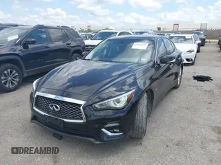 2019 Infiniti Q50 Luxe with VIN JN1EV7AP3KM519702, listed as a IAAI auction lot 42353533 with 46,371 mi miles and . Bid and sale history available at DreamBid. Image 17.