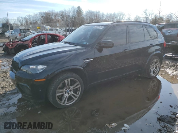 2012 BMW X5 M with VIN 5YMGY0C55CLK27483, listed as a Copart auction lot 85232104 with 116,338 mi miles and Salvage Title. Bid and sale history available at carsss.com. Image 1.
