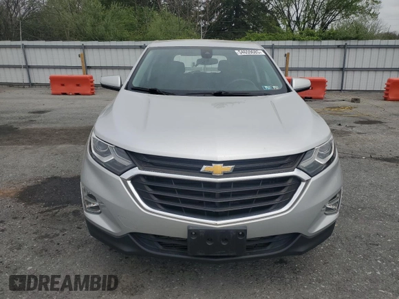 2020 Chevrolet Equinox LT with VIN 3GNAXUEVXLS515992, listed as a Copart auction lot 54659685 with 41,269 mi miles and Salvage Title. Bid and sale history available at DreamBid. Image 5.