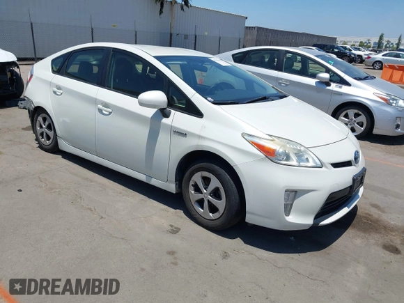 2015 Toyota Prius Four with VIN JTDKN3DU9F0475163, listed as a IAAI auction lot 42630828 with 158,095 mi miles and . Bid and sale history available at DreamBid. Image 1.