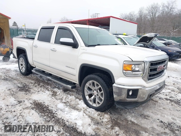 2015 GMC Sierra 1500 SLT with VIN 3GTU2VEC8FG160370, listed as a IAAI auction lot 41532702 with 112,129 mi miles and . Bid and sale history available at DreamBid. Image 1.