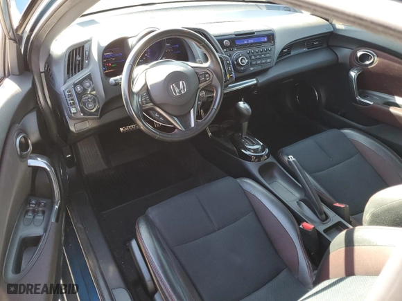 2015 Honda CR-Z EX with VIN JHMZF1D69FS001170, listed as a Copart auction lot 88910545 with 89,340 mi miles and Salvage Title. Bid and sale history available at carsss.com. Image 8.