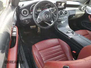 2018 Mercedes-Benz C 300 with VIN WDDWJ4JB7JF736453, listed as a Copart auction lot 50790205 with 67,575 mi miles and Salvage Title. Bid and sale history available at carsss.com. Image 8.