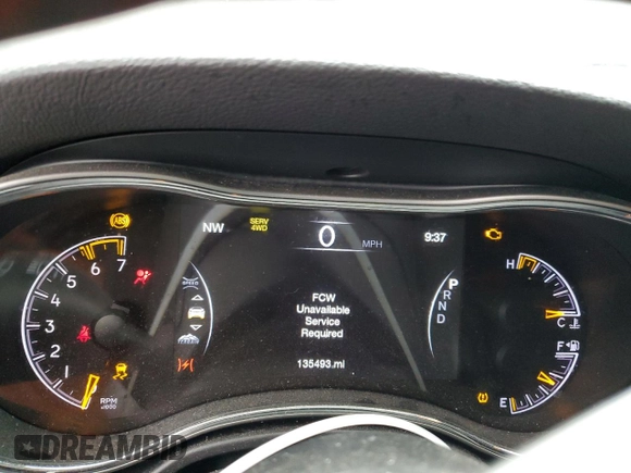 2017 Jeep Grand Cherokee Trailhawk with VIN 1C4RJFLT5HC692439, listed as a Copart auction lot 81093534 with 135,493 mi miles and Salvage title. Bid and sale history available at DreamBid. Image 9.