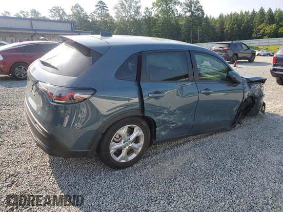 2023 Honda HR-V LX with VIN 3CZRZ1H3XPM730839, listed as a Copart auction lot 62086165 with 17,176 mi miles and Salvage title. Bid and sale history available at DreamBid. Image 3.