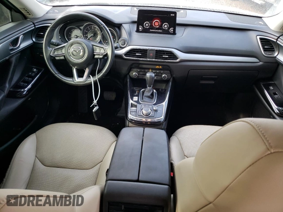 2020 Mazda CX-9 Touring with VIN JM3TCACY2L0407342, listed as a Copart auction lot 47590235 with 59,667 mi miles and Salvage title. Bid and sale history available at DreamBid. Image 8.
