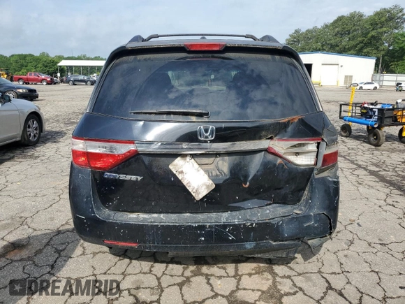 2012 Honda Odyssey EX-L with VIN 5FNRL5H63CB025470, listed as a Copart auction lot 55162605 with 189,826 mi miles and Clean Title. Bid and sale history available at carsss.com. Image 6.