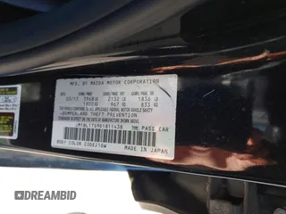2013 Mazda 3 i SV with VIN JM1BL1TG9D1811438, listed as a IAAI auction lot 42185413 with 182,261 mi miles. Bid and sale history available at carsss.com. Image 9.