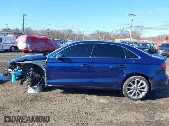 2015 Audi A3 2.0T Premium Plus with VIN WAUEFGFF2F1036412, listed as a IAAI auction lot 41829206 with 46,668 mi miles. Bid and sale history available at carsss.com. Image 17.
