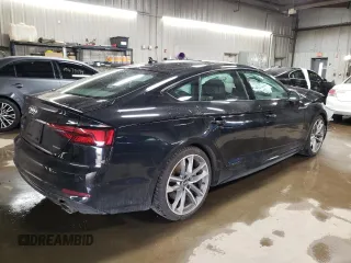 2019 Audi A5 Sportback Premium Plus with VIN WAUENCF53KA007031, listed as a Copart auction lot 43789944 with 66,169 mi miles. Bid and sale history available at carsss.com. Image 3.