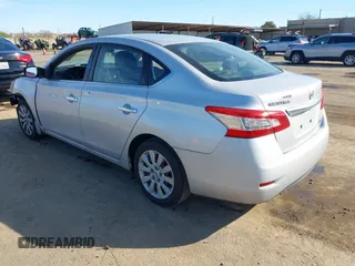 2013 Nissan Sentra SV with VIN 3N1AB7AP8DL635143, listed as a IAAI auction lot 41599598 with Not Provided miles and . Bid and sale history available at carsss.com. Image 3.
